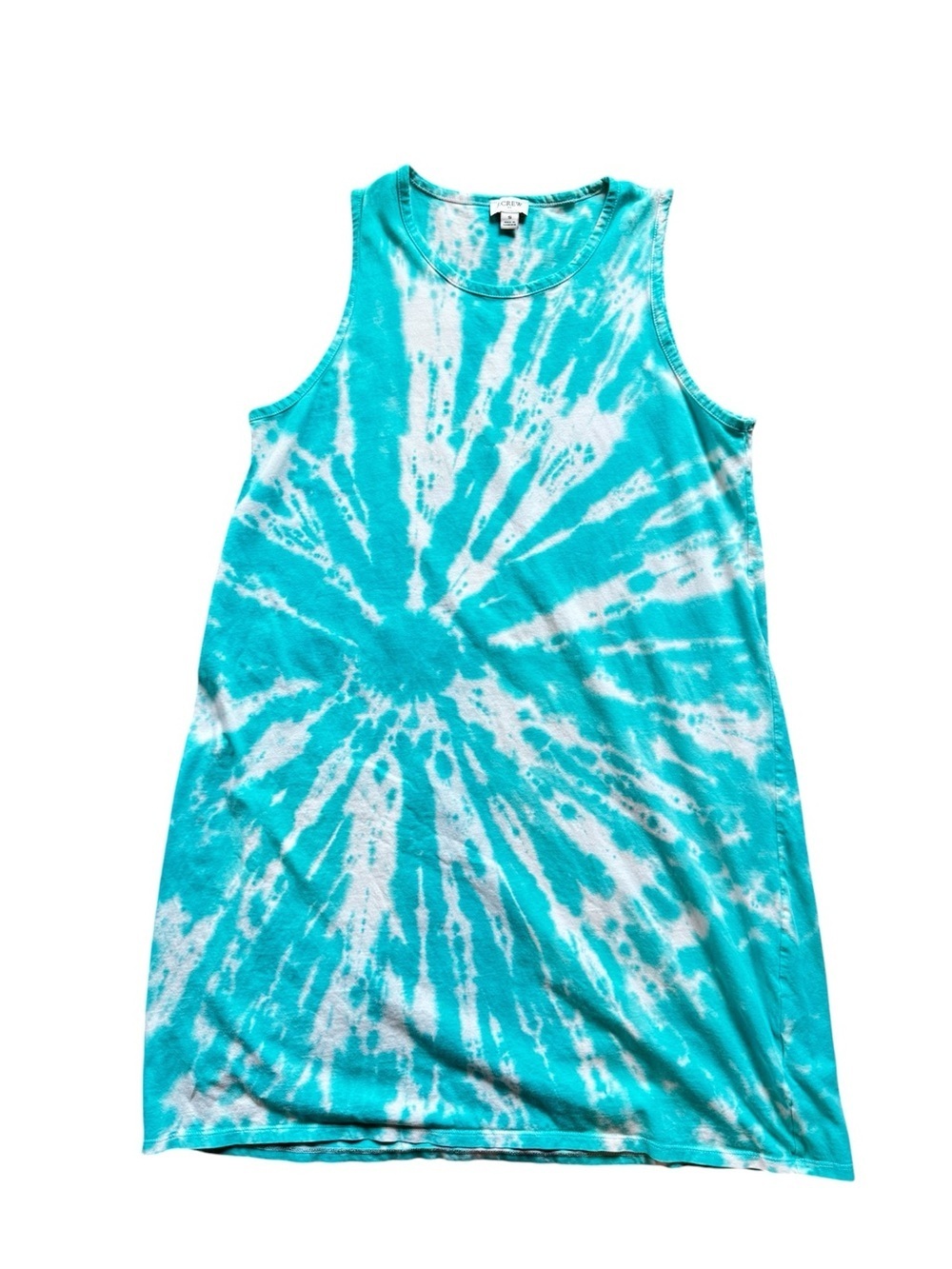 J.Crew Tie Dye Tank Dress Size Small Sleeveless Casual Summer
